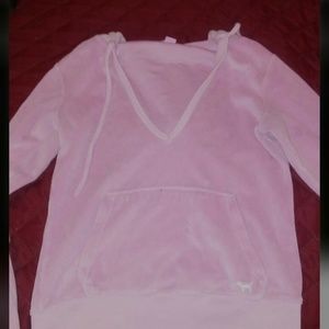 Victoria secret cropped hoodie